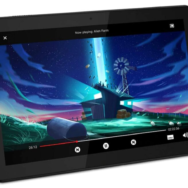 Pre-Owned Lenovo Tab M10 Lte Voice / Slate Black (3 GB Ram / 32 GB ROM / 4850mAh Battery / 10 Inch Full-HD Display)