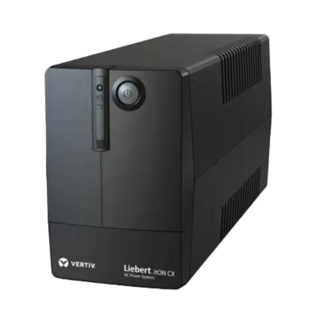 Pre-Owned Vertiv Liebert Iton CX 600VA UPS Reliable Power Backup Solutions for Your Home Office, Desktop PC, and WiFi Router