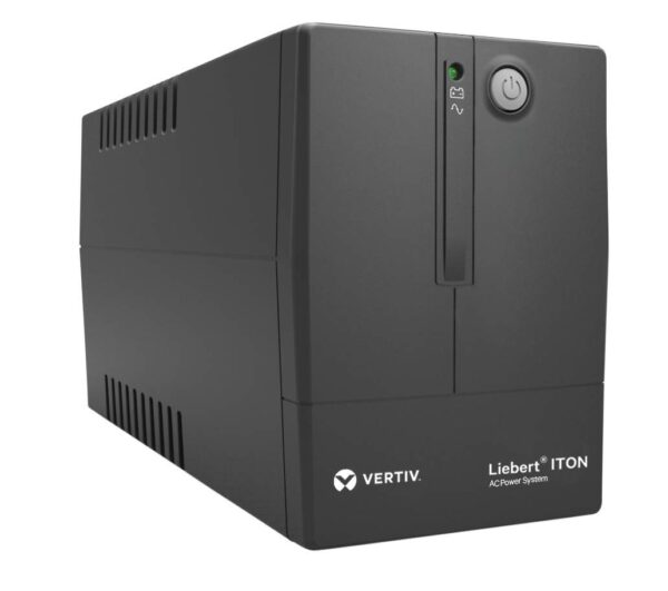 Pre-Owned Vertiv Liebert Iton CX 600VA UPS Reliable Power Backup Solutions for Your Home Office, Desktop PC, and WiFi Router